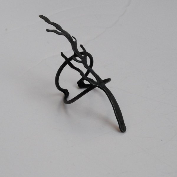 Δαχτυλίδι Κλαδί - statement, μοντέρνο, ασήμι 925, boho, ethnic, rock, σταθερά, μεγάλα, αυξομειούμενα - 2