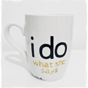 NEW!!!Σετ κούπες"..I Do" - ιδιαίτερο, αγάπη, πρωτότυπο, χειροποίητα, γάμος, πορσελάνη, δωράκι, personalised, κούπες & φλυτζάνια, πρωτότυπα δώρα - 2