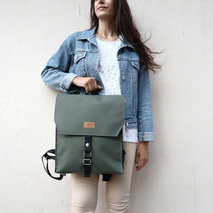 Χακί σακίδιο πλάτης - πλάτης, σακίδια πλάτης, all day - 5