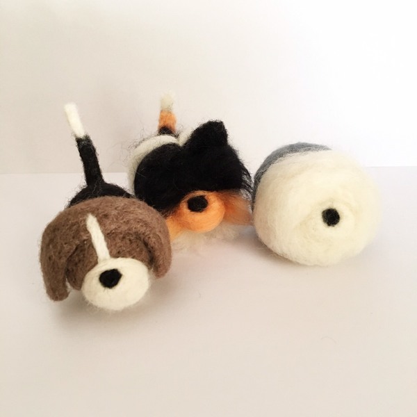 ΣΚΥΛΑΚΙ ΜΠΟΜΠΤΕΙΛ (BOBTAIL) ΜΙΝΙΑΤΟΥΡΑ - μαλλί, Black Friday, μινιατούρες φιγούρες - 5