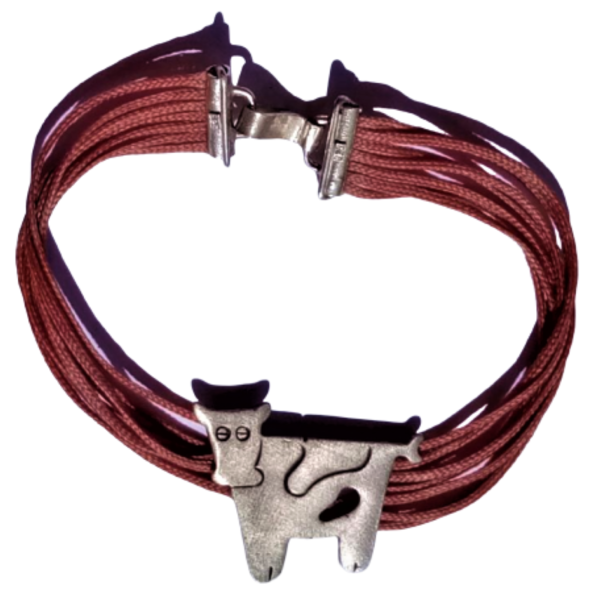 Βραχιόλι με αγελαδίτσα από ασήμι 925 - γυναικεία, ασήμι 925, κορίτσι, σταθερά