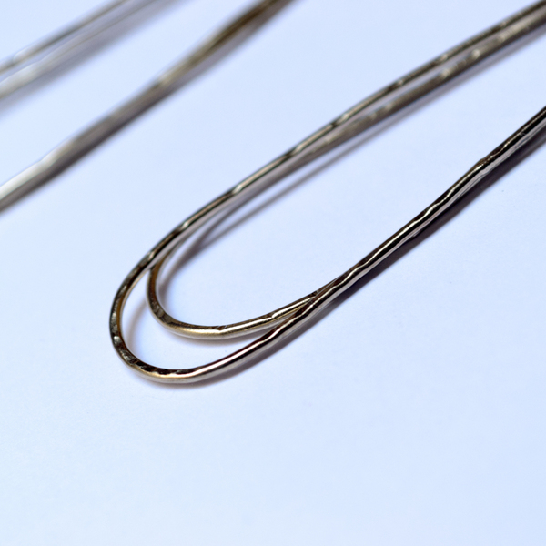 "Geometry 5" - ασήμι, αλπακάς, μακριά, κρεμαστά - 3