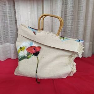 Ecrou with red magic | tote bag - ύφασμα, ώμου, μεγάλες, all day, χειρός, tote