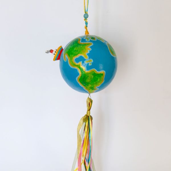 Υδρόγειος με καραβάκι - δώρα γενεθλίων - 4