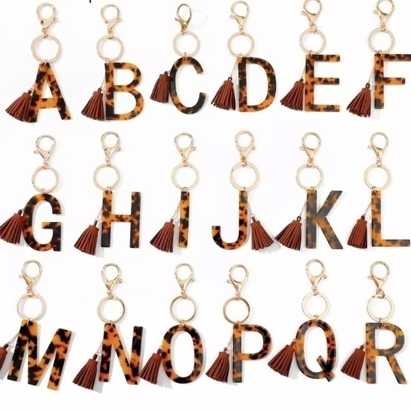 Μπρελόκ Μονόγραμμα - Leopard keychain - όνομα - μονόγραμμα, plexi glass, ζευγάρια, αυτοκινήτου, σπιτιού