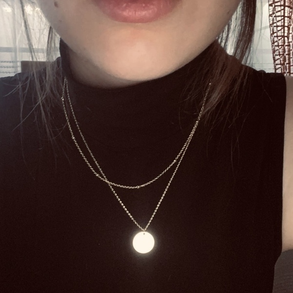 Layering ασήμι 925 - Lux layer up - επιχρυσωμένα, ασήμι 925, κοντά, layering, φλουριά - 4