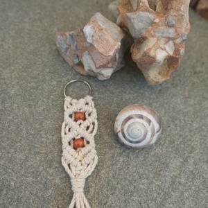 Macrame μπομπονιέρα F1 (20 τεμ.) - δώρο, γιορτή, δώρα γενεθλίων, μπομπονιέρα βάφτισης, πλεκτά - 2
