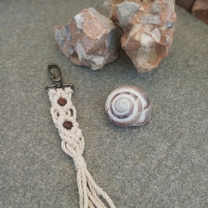 Macrame μπομπονιέρα F2 - είδη γάμου, μπομπονιέρα βάφτισης - 2