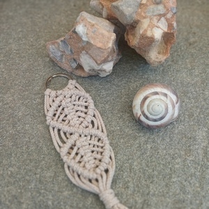 Macrame μπομπονιέρα F14 (20 τεμ.) - μαρτυρικό, γάμος - 2