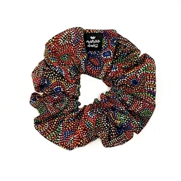 Scrunchie λαστιχάκι μαλλιών #colorparty - κοκκαλάκι, γυναικεία, κορίτσι, λαστιχάκι, λαστιχάκια μαλλιών