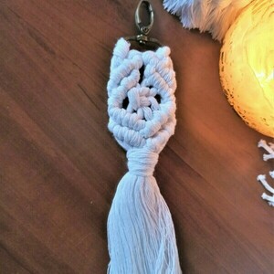 Macrame μπομπονιέρα F27 (20 τεμ.) - μαρτυρικά, μπομπονιέρα βάφτισης - 5