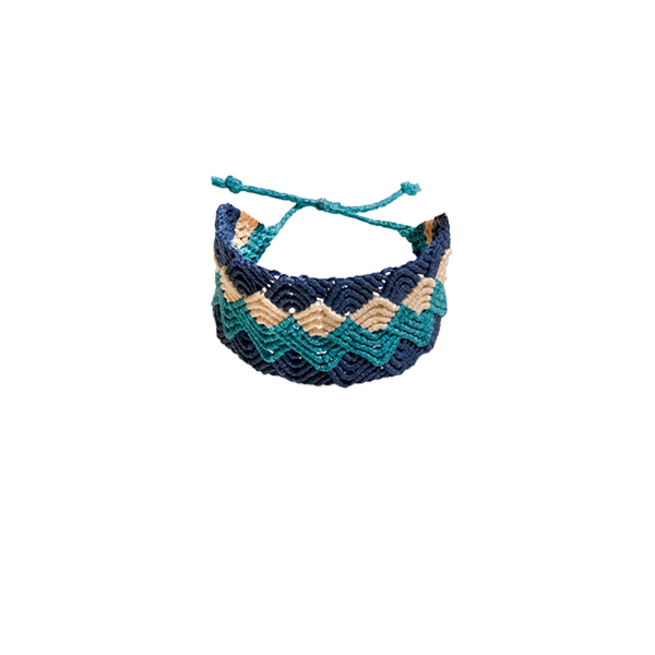 Boho μακραμέ βραχιόλι . - μακραμέ, κορδόνια, boho, χεριού, αυξομειούμενα