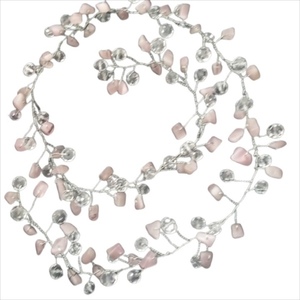 Pink Quartz Hair vine 60cm - γυναικεία - 2