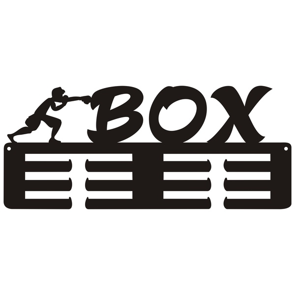 Κρεμάστρα Μεταλλίων απο MDF 40x17 BOX - κρεμάστρες