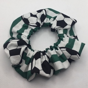 Υφασμάtινο λαστιχάκι scrunchie αθλητική ομάδα - ύφασμα, μαλλιά, λαστιχάκια μαλλιών - 3