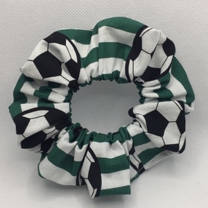 Υφασμάtινο λαστιχάκι scrunchie αθλητική ομάδα - ύφασμα, μαλλιά, λαστιχάκια μαλλιών - 4