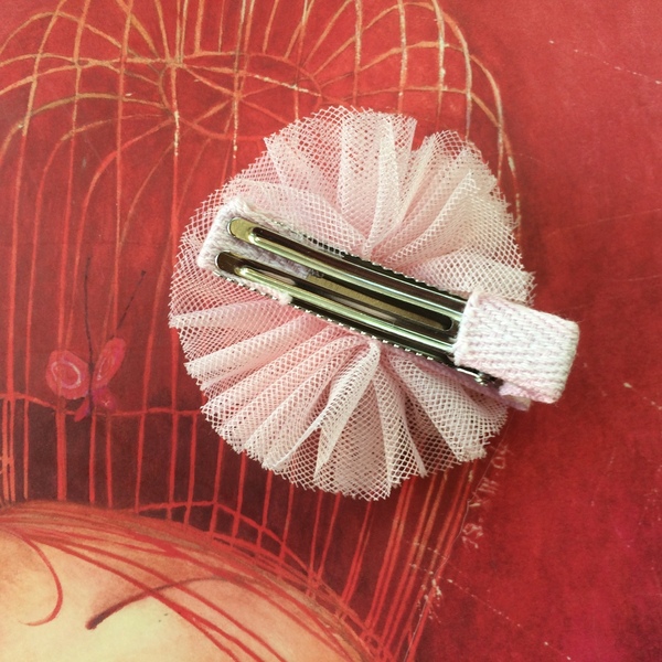 Σετ 2 τεμαχίων παιδικά κλιπς μαλλιών "Μπουκετάκια Β" (κατ' επιλογήν) - δώρο, λουλούδια, αξεσουάρ μαλλιών - 4