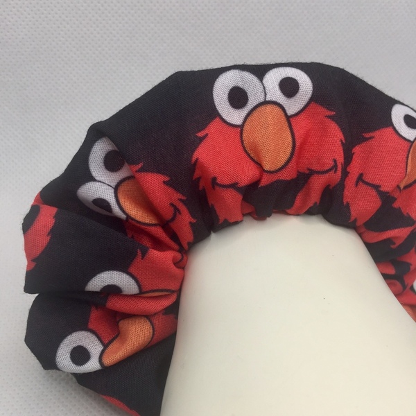 Υφασμάτινο λαστιχάκι scrunchie open sesame - κορίτσι, για τα μαλλιά, λαστιχάκια μαλλιών - 5