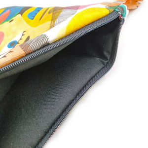 Pouch Prosopa medium 27.5x22cm - ύφασμα, καλλυντικών, ταξιδίου, μικρές, φθηνές - 2
