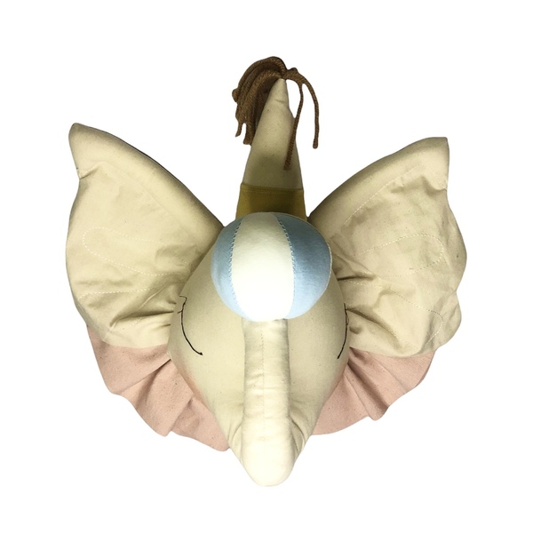 Ελέφαντας τοίχου 0,35χ0,35 για παιδικό δωμάτιο - κορίτσι, αγόρι, ελεφαντάκι - 5