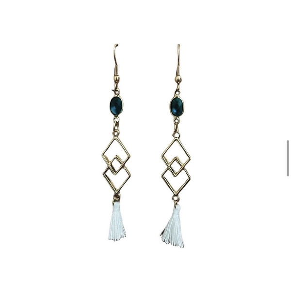 MEMORY - με φούντες, ατσάλι, κρεμαστά, μεγάλα, καρφάκι