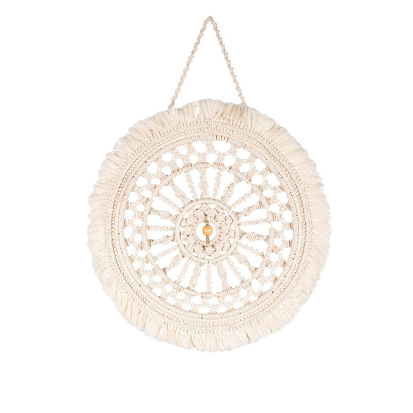 Macrame Boho Wall Design - Ήλιος - διάμετρος μακραμέ 48*48 εκ - μακραμέ