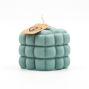 Pillow Cube soy candle - αρωματικά κεριά, κερί σόγιας, vegan friendly