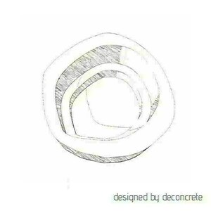 Tσιμεντένιο μπολ [deconcrete] 14.0 Χ 7.0 //me - design, βάζα & μπολ, τσιμέντο, σκυρόδεμα - 5