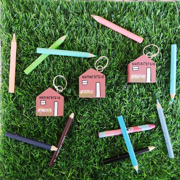 Δώρο δασκάλας για νηπιαγωγείο μπρελόκ με αφιέρωση - δώρα για δασκάλες, μπρελοκ κλειδιών - 3