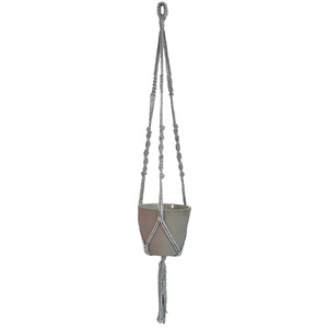 Macrame Κρεμαστή Βάση για Κασπώ 75cm - μακραμέ, διακοσμητικά, διακόσμηση βεράντας