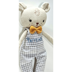 Κούκλα memory pal με όνομα, 50 εκατοστά,αρκουδάκι αγοράκι - λούτρινα, personalised, βρεφικά, κούκλες, αναμνηστικά δώρα - 4