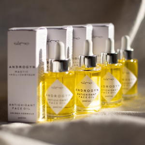 Androgyn Antioxidant Face Oil with Mastic + Helichrysum 1oz/30ml / Aντιοξειδωτικό έλαιο προσώπου με μαστίχα Χίου και ελίχρυσο - 3
