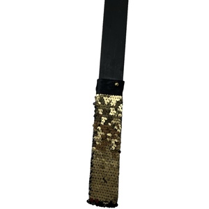 Πασχαλινή λαμπάδα sequinned παγιέτα, μαύρη - λαμπάδες, για ενήλικες - 2
