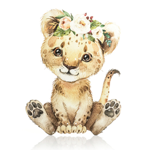 Λαμπάδα Lion Boho Indian Girl - κορίτσι, λαμπάδες, σετ, για παιδιά, ζωάκια - 2