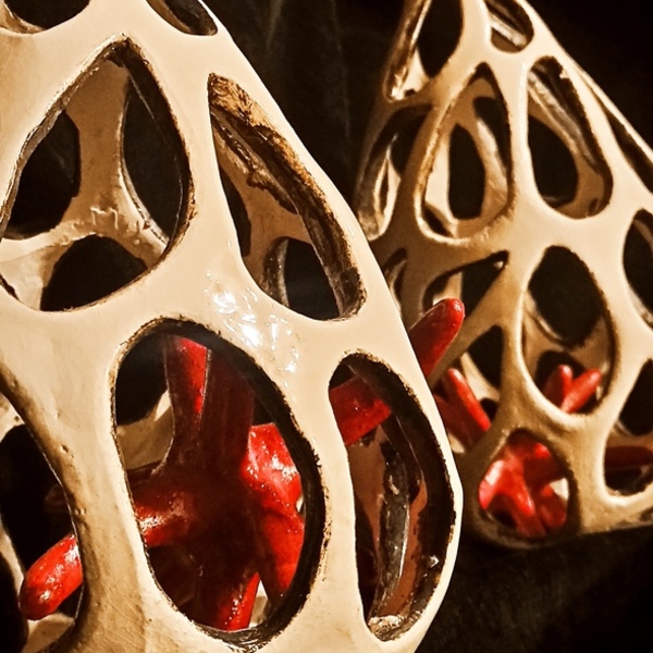 Eggλωβισμός (Caging) - Κεραμικό αυγό - πηλός, κεραμικό, διακοσμητικά - 2