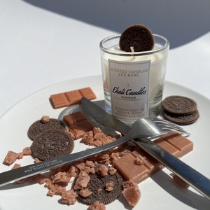 Choco and coconut temptation - αρωματικά κεριά - 2