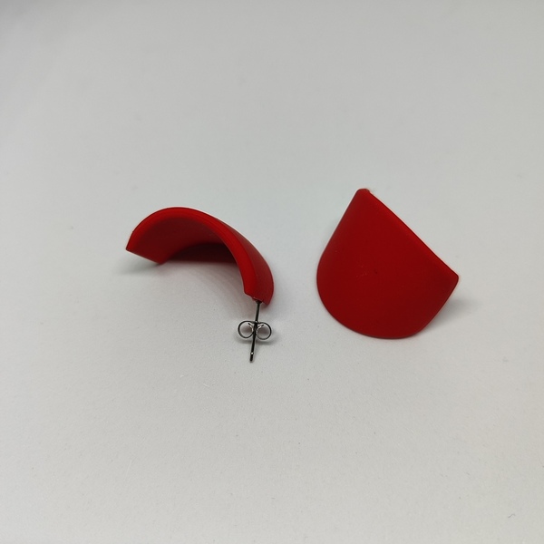 Curved button - καρφωτά, μικρά, ατσάλι - 2