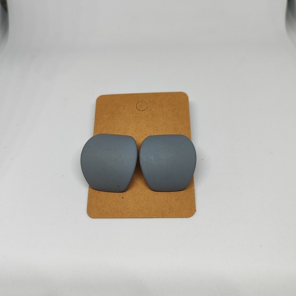 Curved button Γκρι - καρφωτά, μικρά, ατσάλι - 3