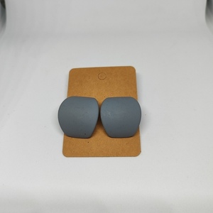 Curved button Γκρι - καρφωτά, μικρά, ατσάλι - 3
