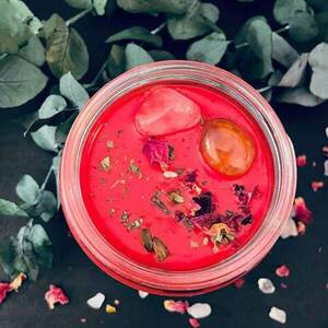 ΑΓΑΠΗ ΚΑΙ ΠΑΘΟΣ | ΚΕΡΙ ΣΟΓΙΑΣ ΚΑΙ ΚΑΡΥΔΑΣ ΜΕ ΚΡΥΣΤΑΛΛΟΥΣ 250g - κρύσταλλα, αρωματικά χώρου - 2