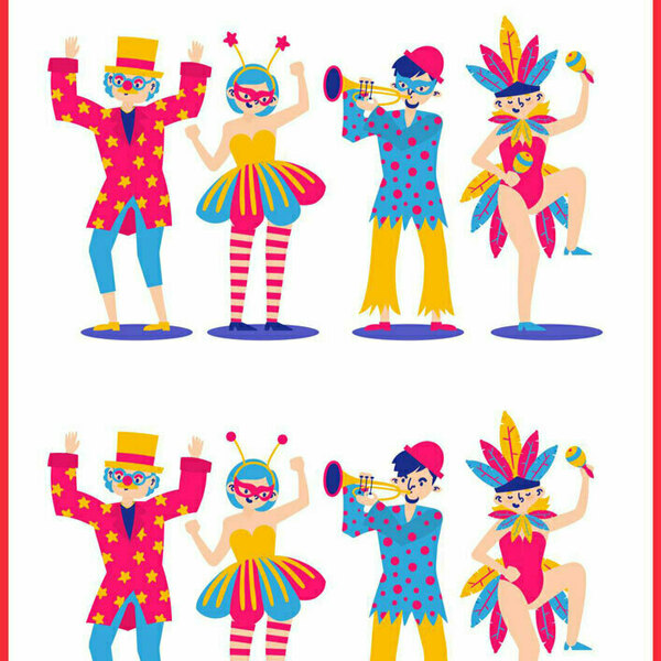 Απόκριες! Εκτυπώσιμο τετράδιο εργασιών για παιδιά νηπιαγωγείου - για παιδιά, φύλλα εργασίας - 2