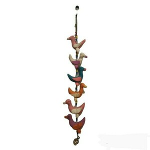Διακοσμητικό mobile τοίχου multicolour ducks Διαστάσεις 1m*12*5 - κορίτσι, αγόρι, διακοσμητικά, ζωάκια