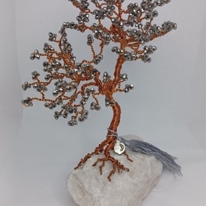 BONSAI - γυαλί, πέτρα, σπίτι, μέταλλο, διακοσμητικά - 3