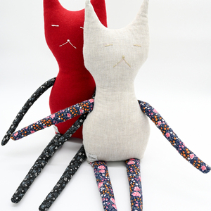 Ύφασμάτινη Γάτα - λούτρινα - 2