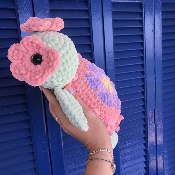 Boho turtle - λούτρινα - 2