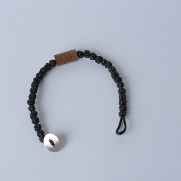 Ανδρικό Χειροποίητο Κομποσκοίνι Μοναστηριακού Τύπου με Ξύλινη Χάντρα - ξύλο, βραχιόλια, κορδόνια, χάντρες, γούρια - 5