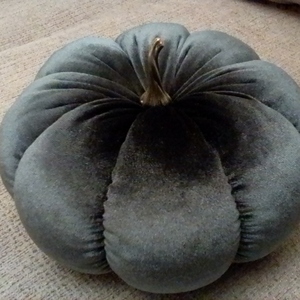 Γκρι κολοκύθα βελούδινη 17εκ