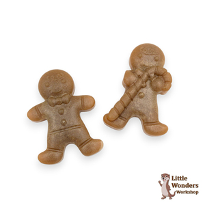 Χριστουγεννιάτικα Wax Melts Gingerbreads - Χειροποίητα Φυτικά Αρωματικά σε άρωμα και χρώμα της επιλογής σας, 60γρ - πλαστικό, αρωματικά κεριά, κερί σόγιας, κεριά & κηροπήγια - 2