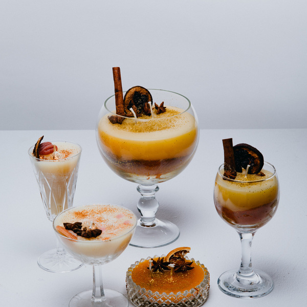 ΑΡΩΜΑΤΙΚΟ ΚΕΡΙ ΣΕ ΠΙΑΤΑΚΙ ΤΟΥ ΓΛΥΚΟΥ ΣΕΙΡΑ VINTAGE - αρωματικά κεριά - 4