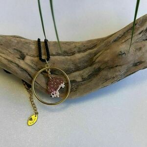 Miyuki Κρεμαστό Στοιχείο - Σκαντζόχοιρος | The Gem Stories Jewelry - επιχρυσωμένα, χάντρες, miyuki delica, ατσάλι, χεριού